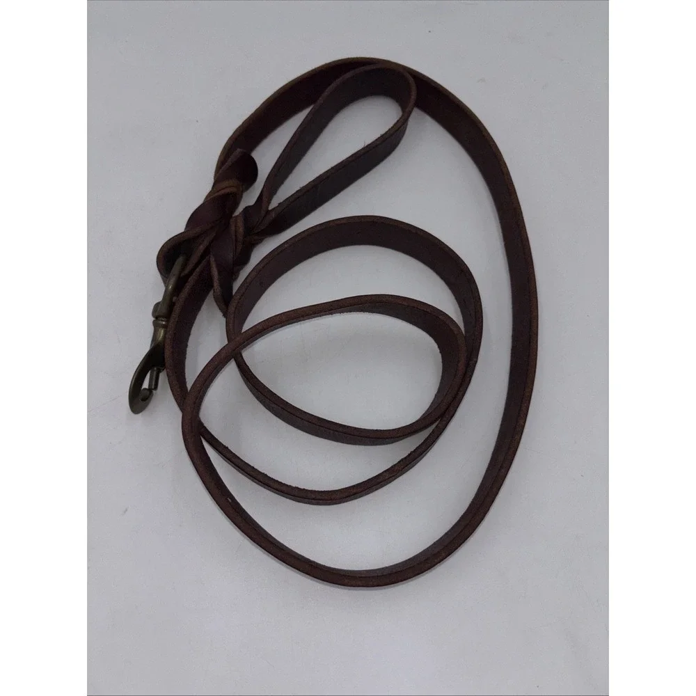 Premier Leather Dog Leash Braided Heavy Duty Lead for Medium Dog 70in